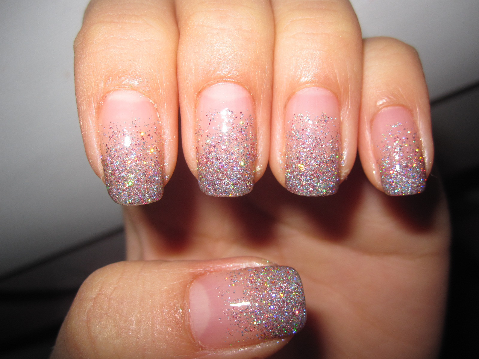 Glitter Gel Nails Pictures
 Jelly s Nails Glitter Gra nt Nails