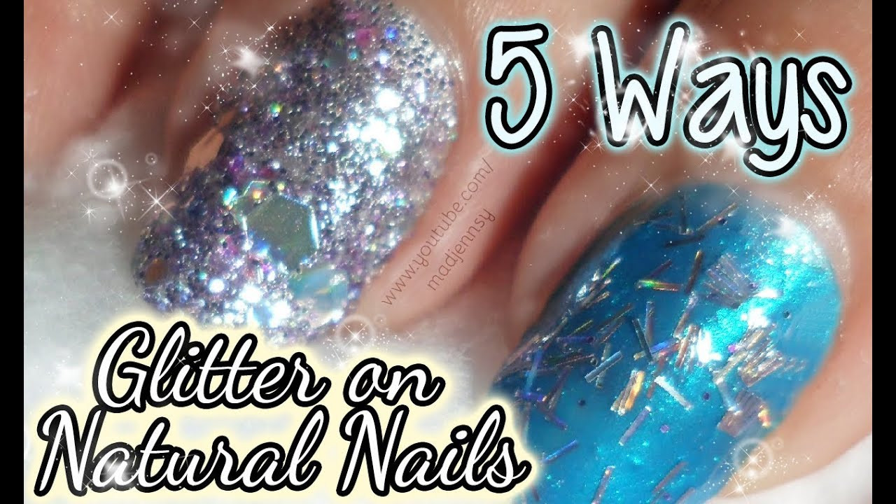 Glitter Mixes For Nails
 How To Fine Glitter Tinsel Glitter Mix and Mylar on
