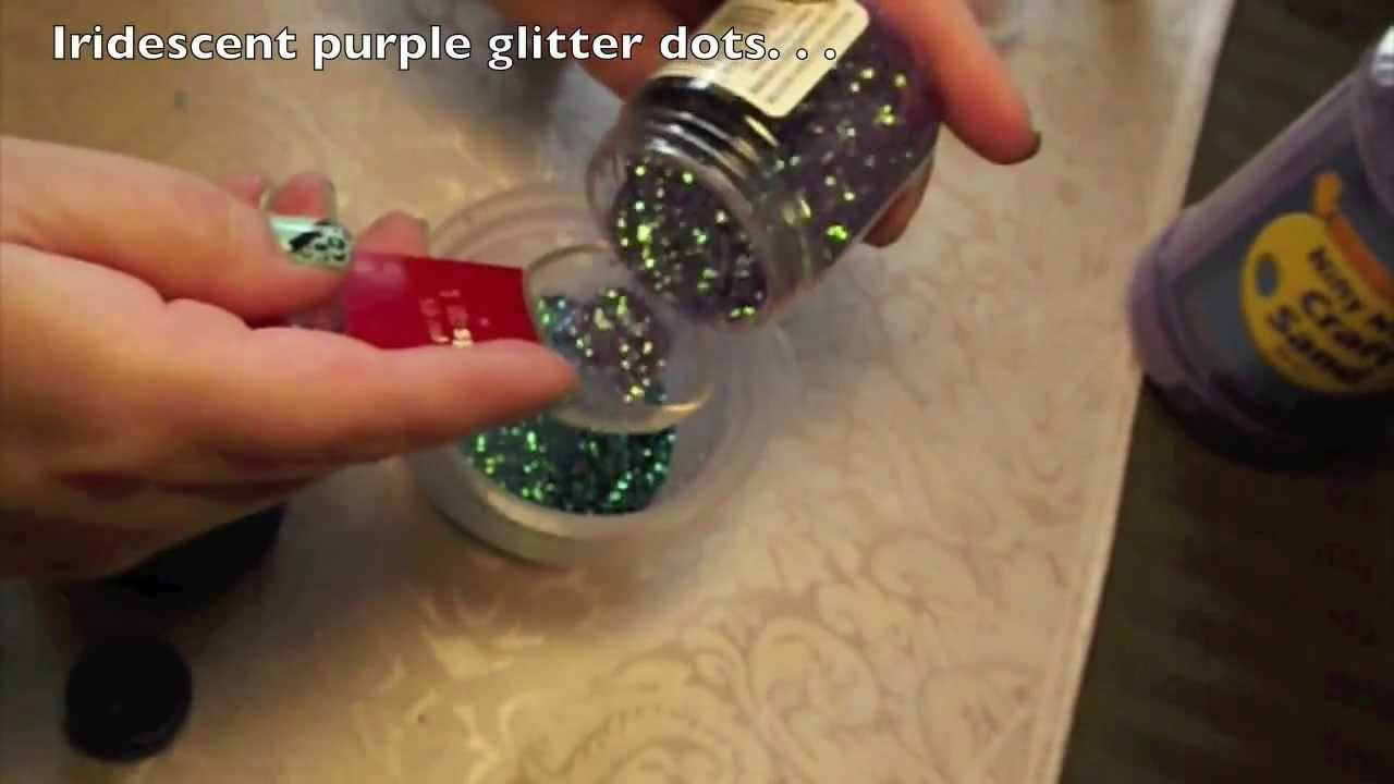 Glitter Mixes For Nails
 Sand Glitter Mix & Acrylic Nail Tutorial