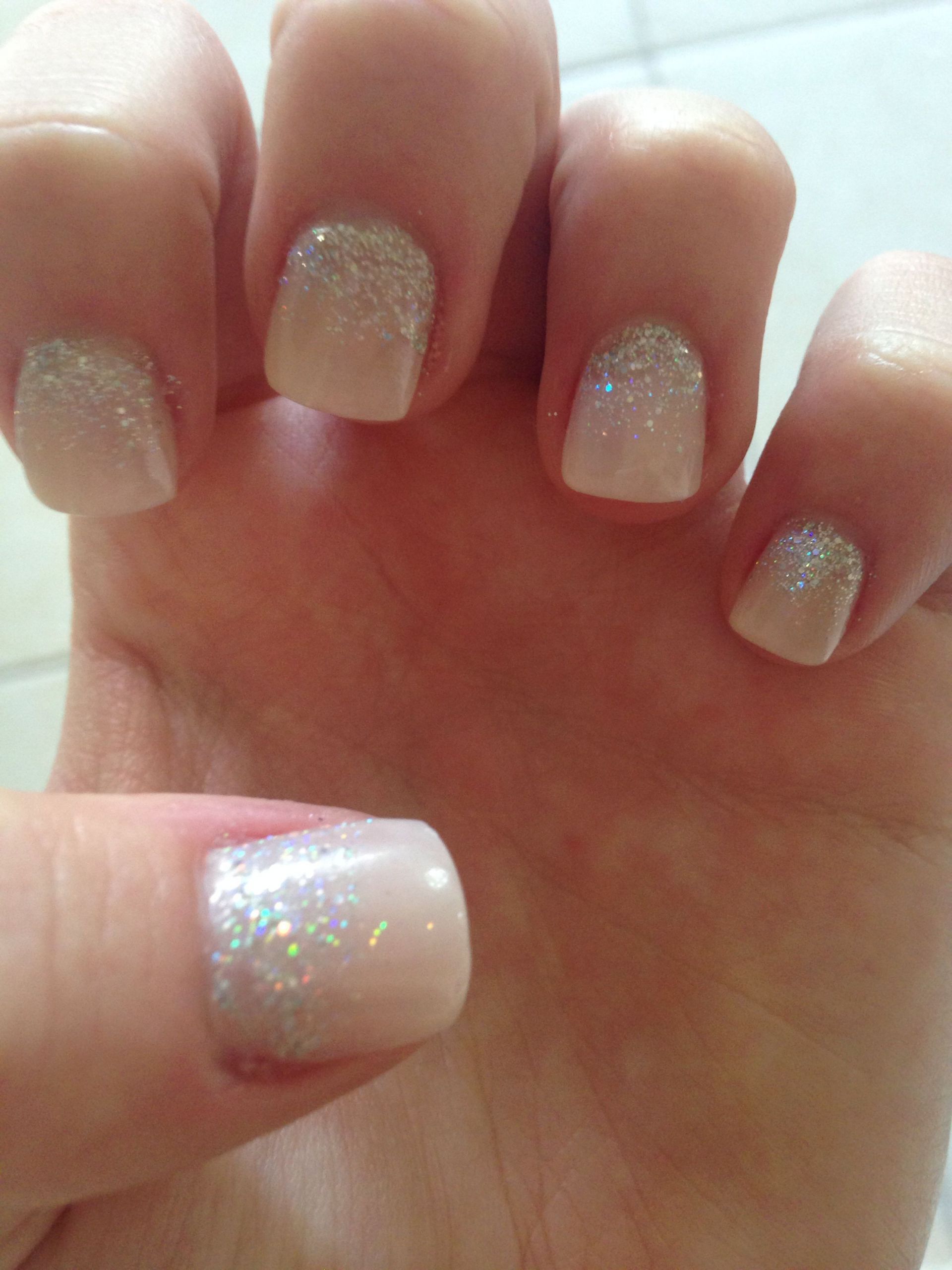 Glitter Nail Designs For Short Nails
 Prom nails short acrylic