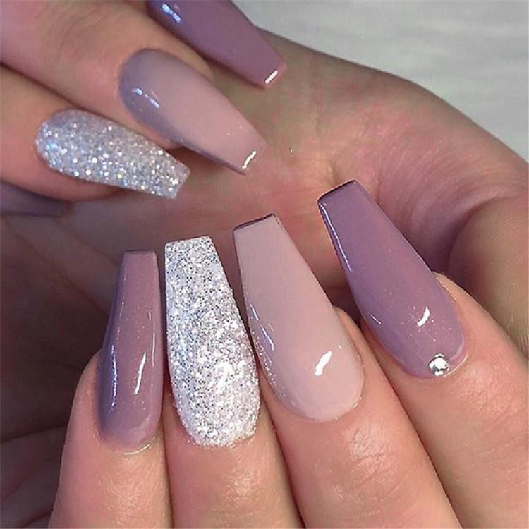 Glitter Nails Coffin
 Ombre Design For Coffin Nails – OSTTY