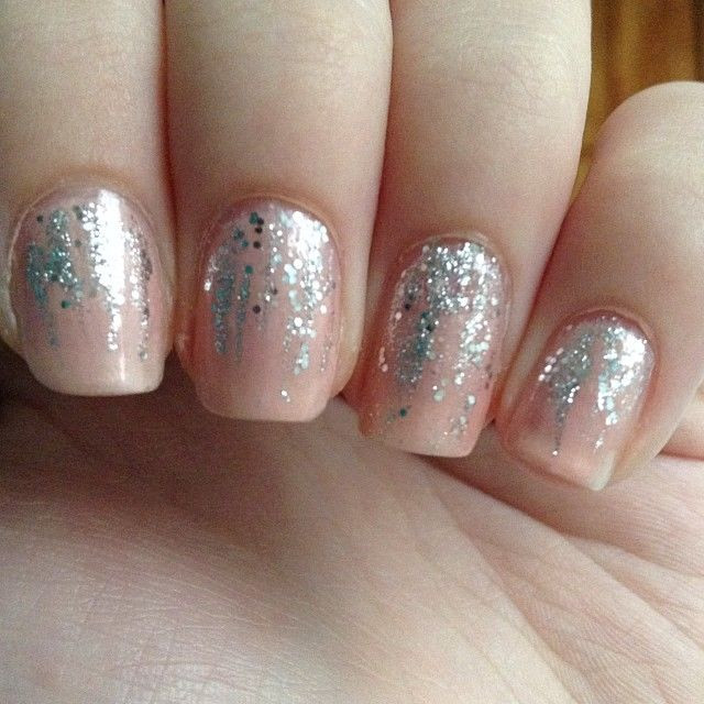 Glitter Nails Pinterest
 Falling Glitter Nails s and for