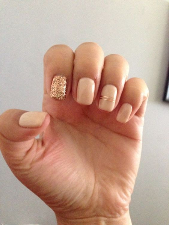 Glitter Nude Nails
 24 Trendy Neutral Nails Ideas For Every Occasion Styleoholic