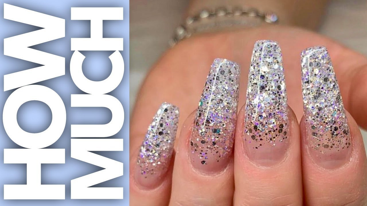Glitter Ombre Gel Nails
 How Much Extreme Glitter Ombre Gel Nails
