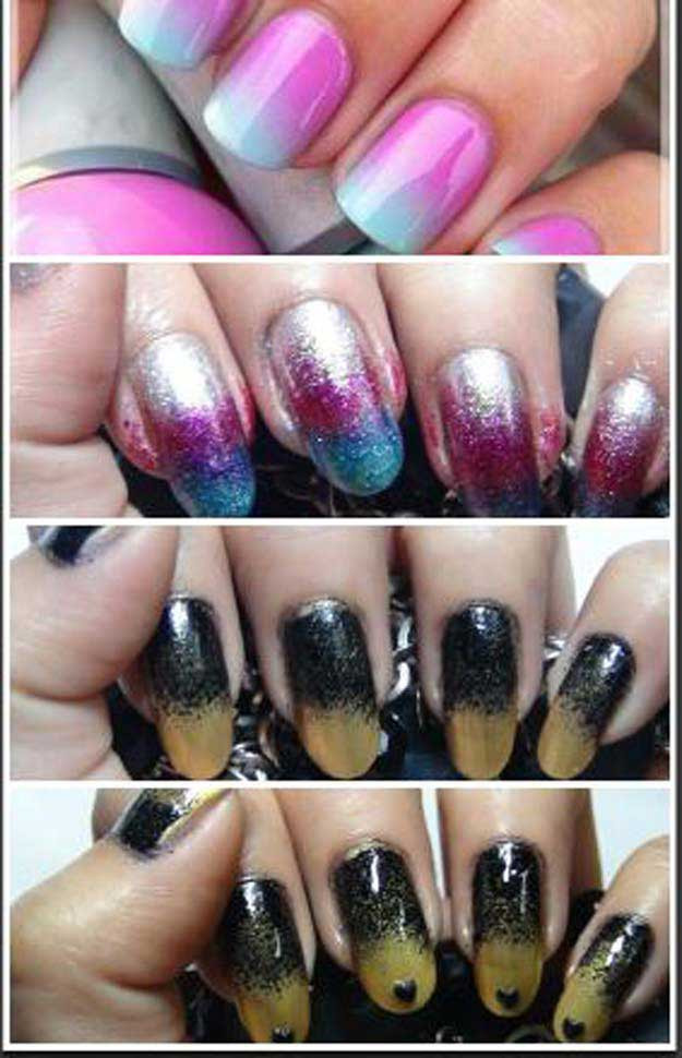 Glitter Ombre Nails Tutorial
 36 Best Tutorials For Ombre Nails The Goddess