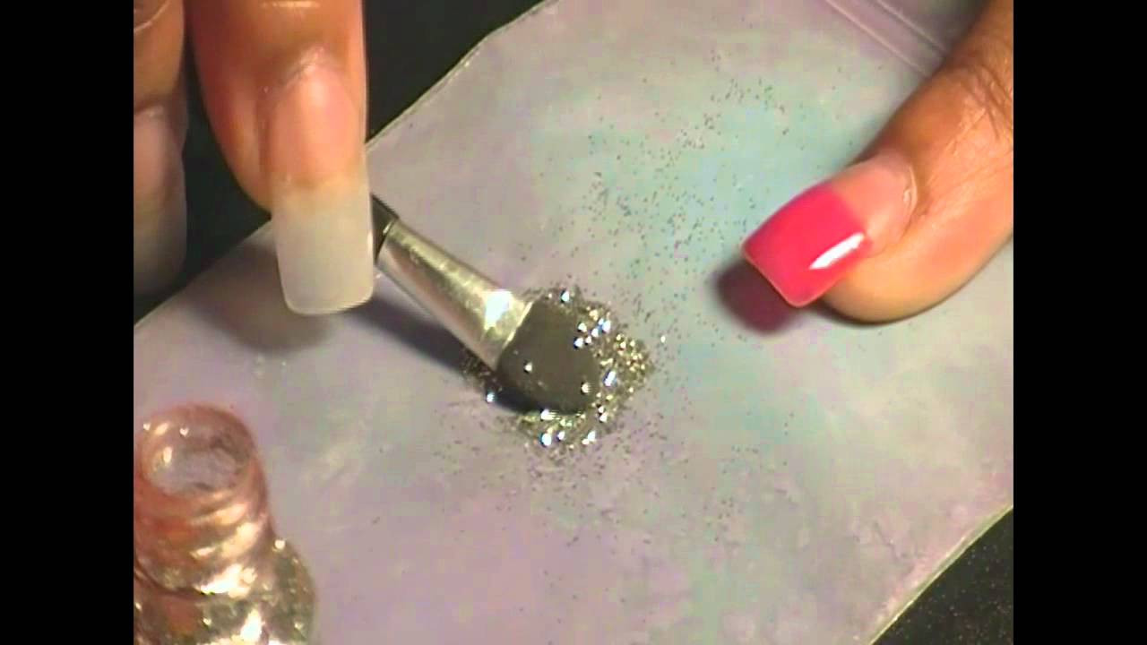 Glitter On Nails
 DIY How To Apply Glitter to Nails