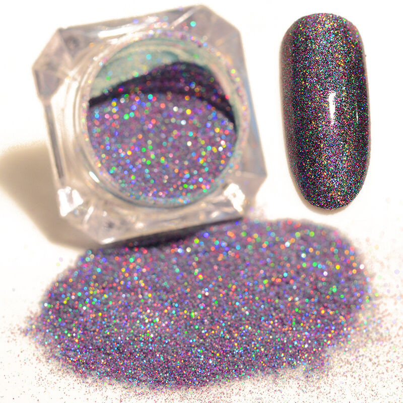 Glitter Powder For Nails
 BORN PRETTY Mixed Starry Holographic Laser Powder Nail Art