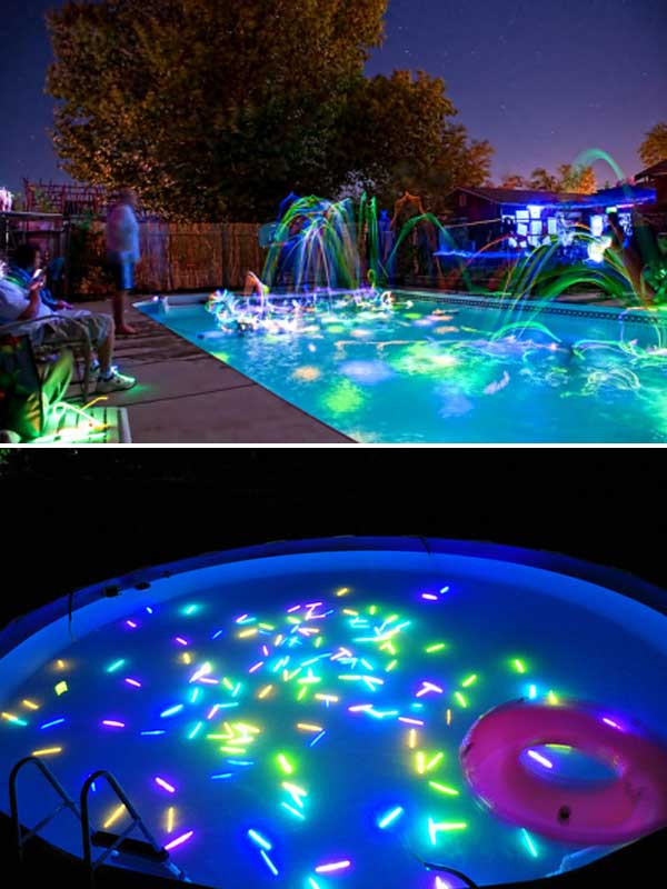 Glow In The Dark Pool Party Ideas
 Top 21 Easy and Fun Ideas with Glowing Sticks