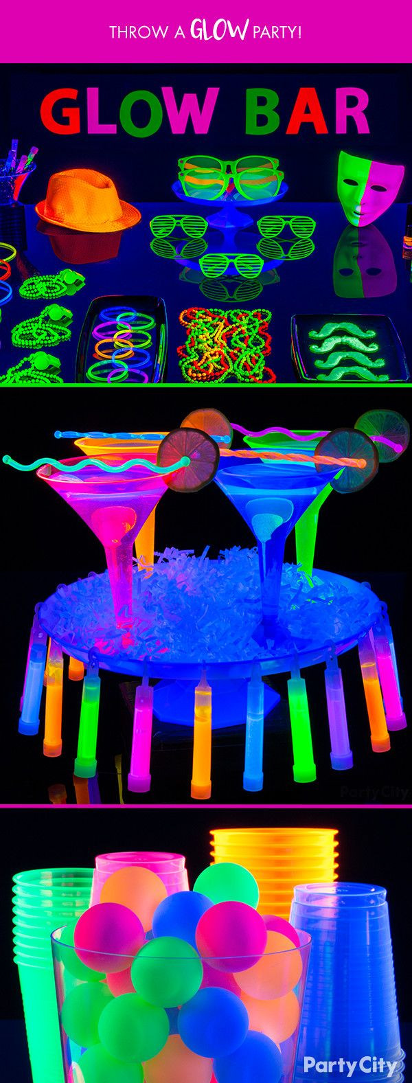 Glow In The Dark Pool Party Ideas
 363 best images about resident events on Pinterest