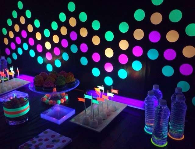 Glow Party Ideas For Kids
 Party themes Neon party Glow in the Dark Party ideas