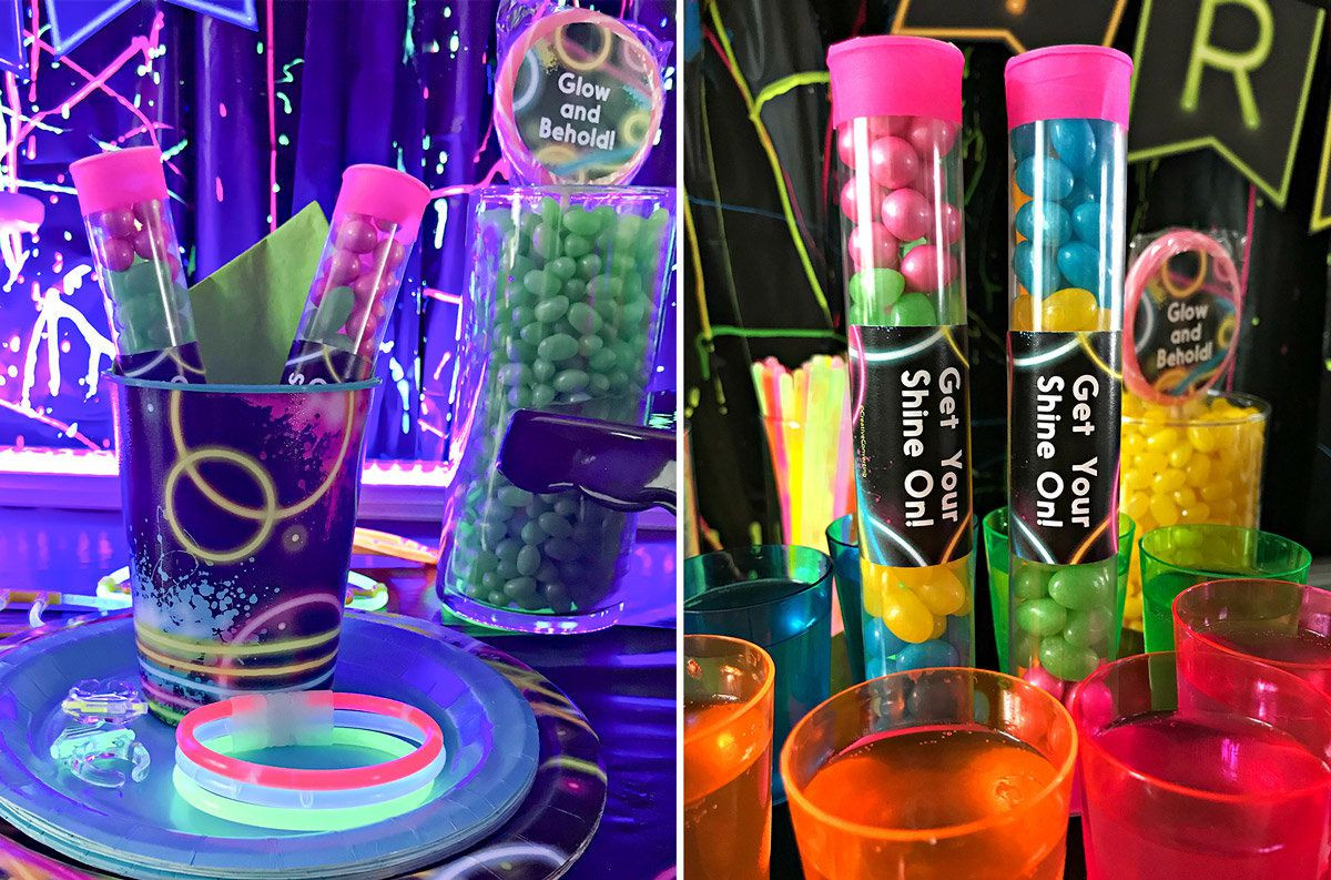Glow Party Ideas For Kids
 Glow In The Dark Party Ideas