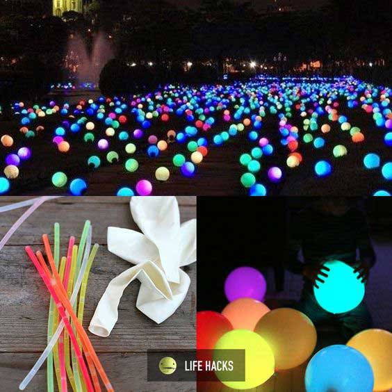 Glow Party Ideas For Kids
 Top 21 Easy and Fun Ideas with Glowing Sticks
