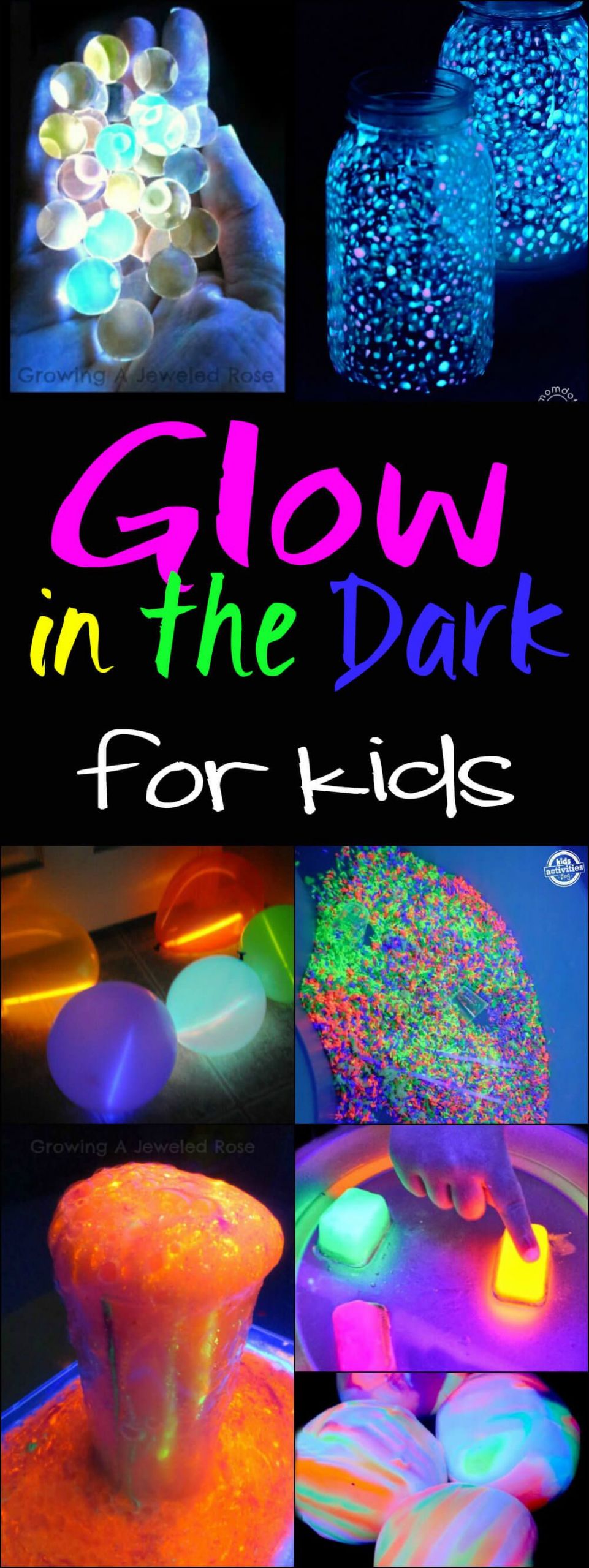 Glow Party Ideas For Kids
 Glow in the Dark Ideas for Kids Fun Crafts and Activities
