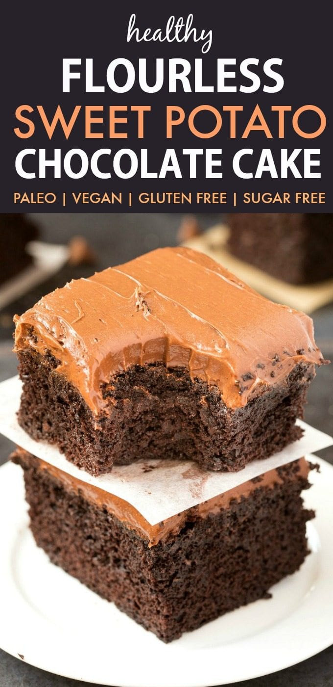 Gluten And Dairy Free Cake Recipe
 Flourless Sweet Potato Chocolate Cake Paleo Vegan