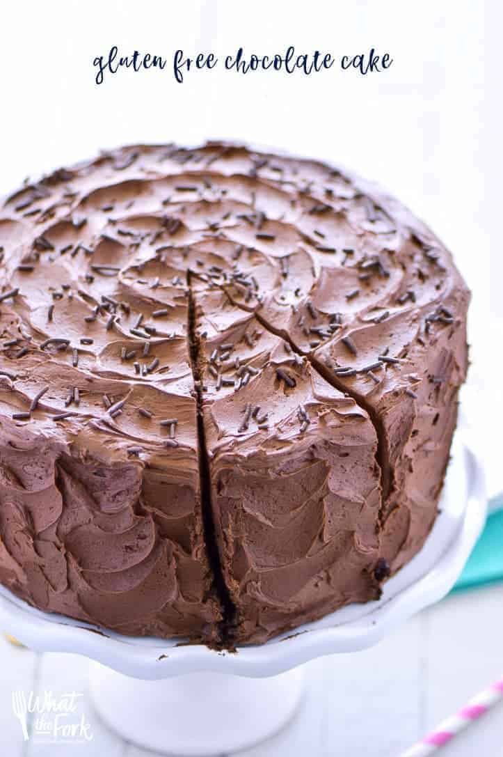 Gluten And Dairy Free Cake Recipe
 The Best Gluten Free Chocolate Cake Recipe What the Fork