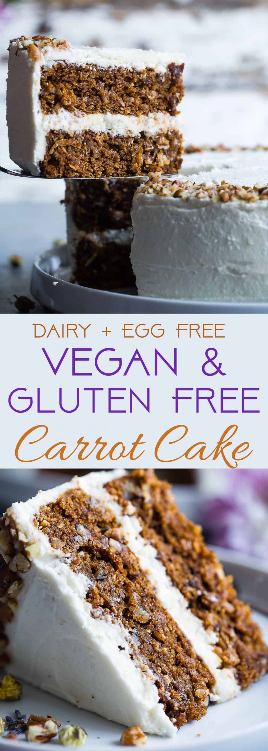 Gluten And Dairy Free Cake Recipe
 Vegan Gluten Free Dairy Free Carrot Cake
