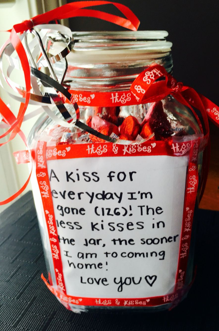 Going Away Gift Ideas For Boyfriend
 Going away t DIY Hershey kisses Study abroad
