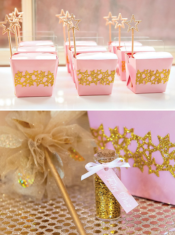 Gold And Pink Birthday Decorations
 Pink Glittery & Gold Disco Fairy Party Hostess with