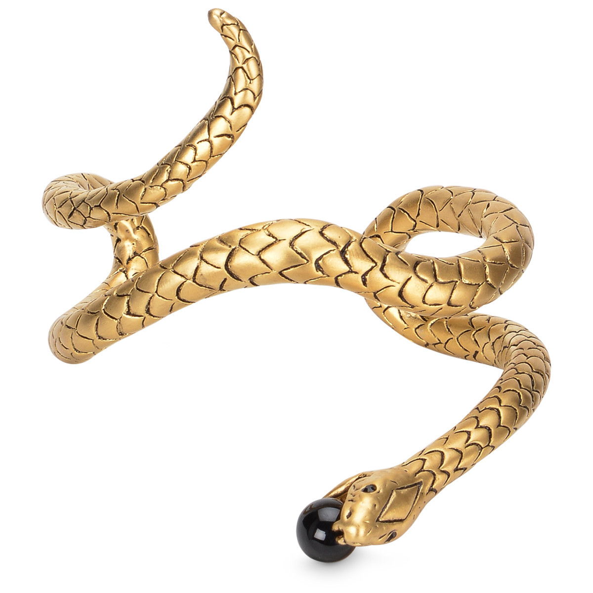 Gold Snake Bracelet
 Saint Laurent Gold Snake bracelet
