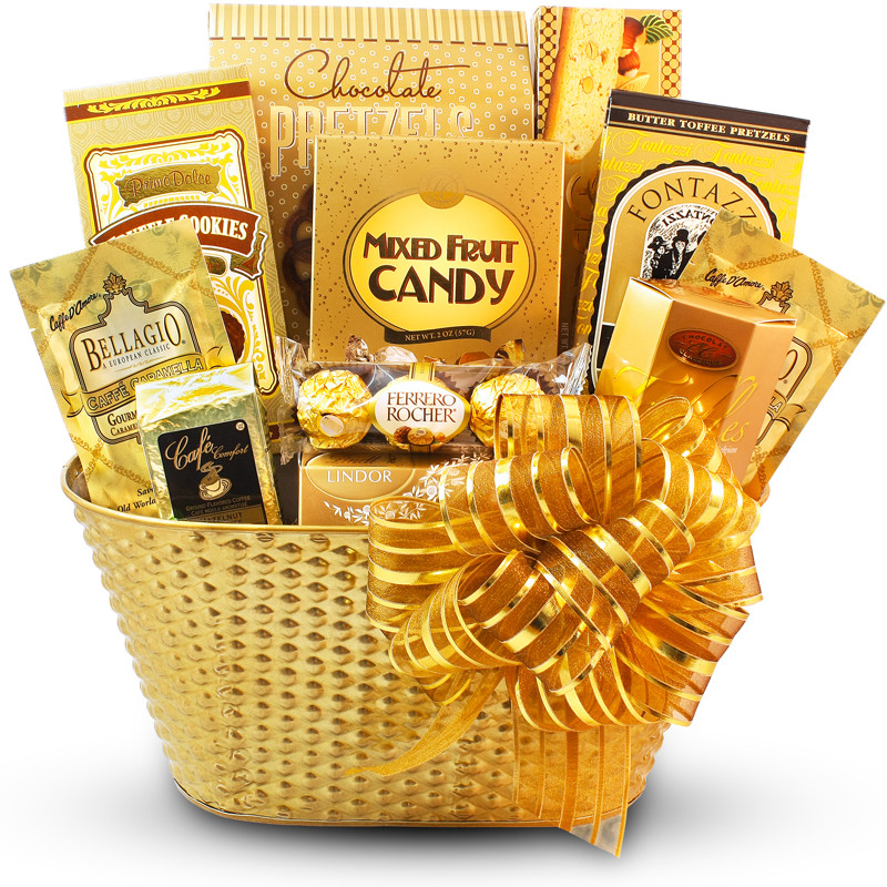 Golden Birthday Gift Ideas For Him
 Golden Nug Gift Basket Chocolate ts tario