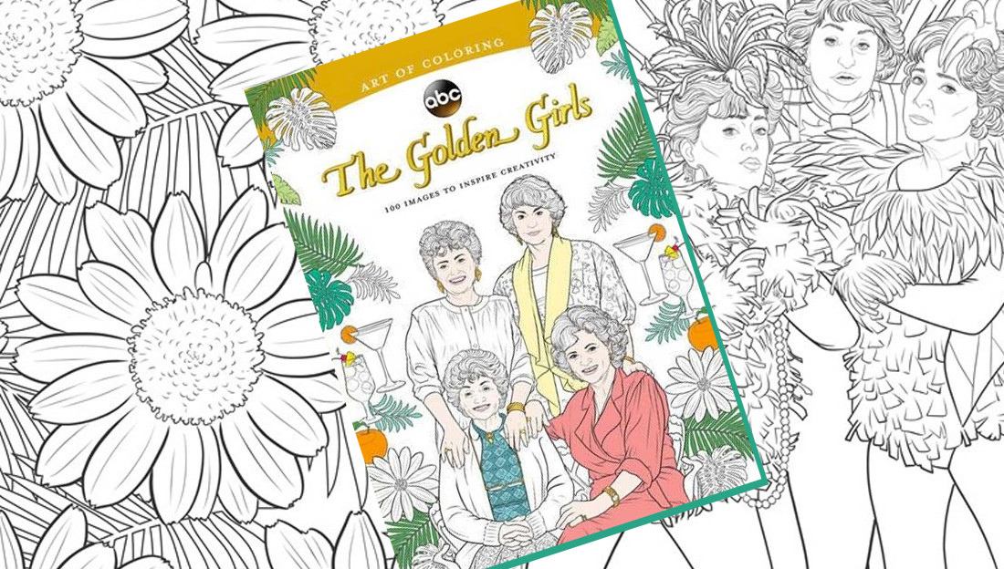 Golden Girls Coloring Book
 The Golden Girls Now in Coloring Book Form