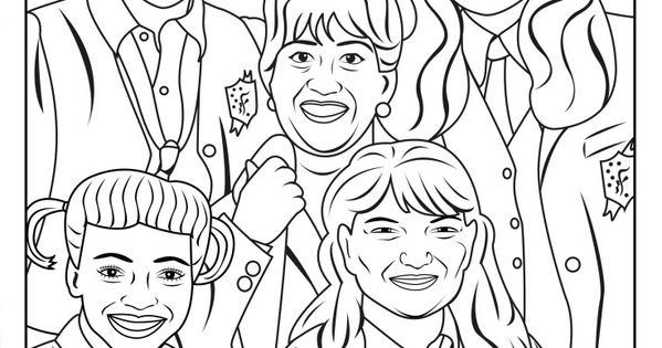 Golden Girls Coloring Pages
 The Ultimate SquadGoals Coloring Book — Print It Color