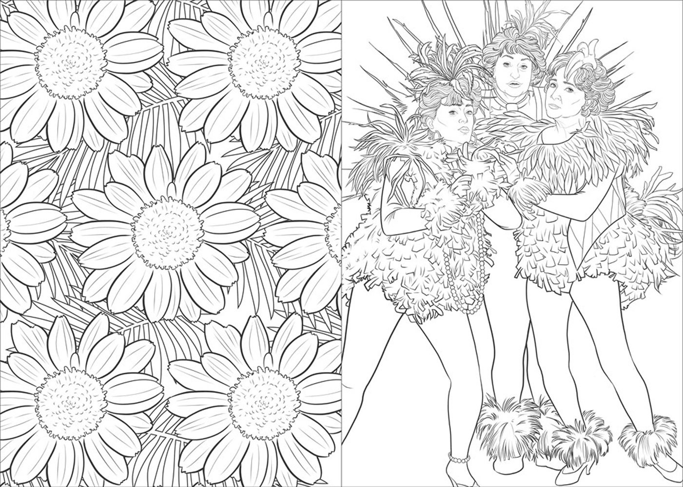 Golden Girls Coloring Pages
 The Golden Girls Now in Coloring Book Form