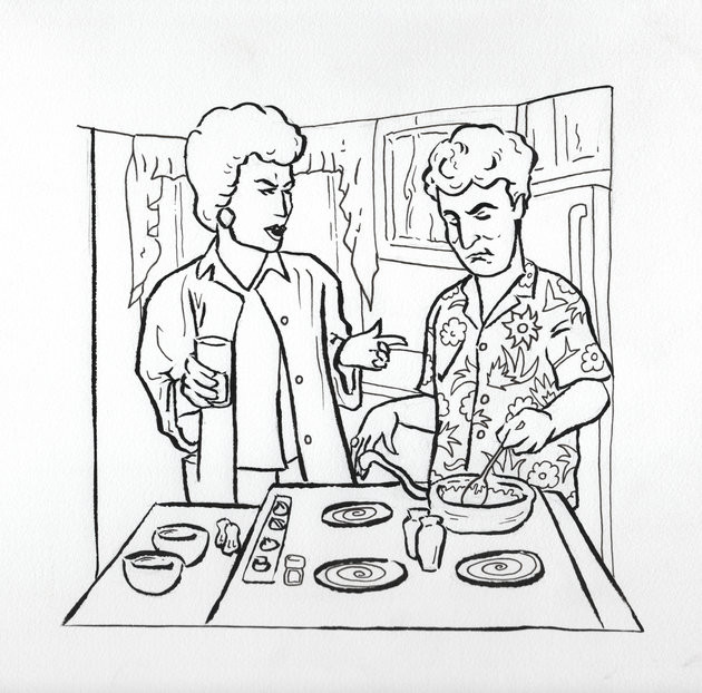 Golden Girls Coloring Pages
 Shade the Pines Ma with The Golden Girls Coloring Book