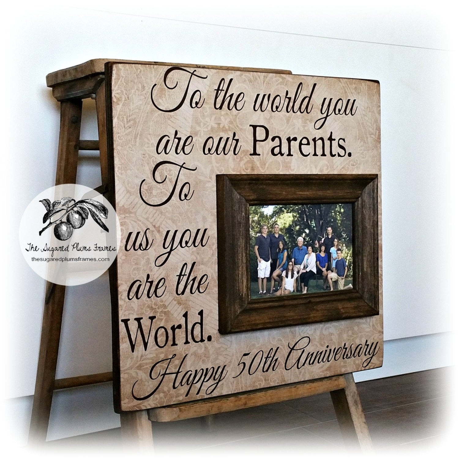 Golden Wedding Anniversary Gift Ideas For Parents
 50th Anniversary Gifts Parents Anniversary Gift Golden