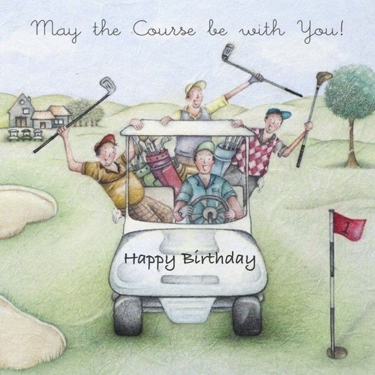 Golf Birthday Wishes
 151 best images about Happy birthday men on Pinterest
