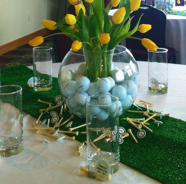 Golf Themed Retirement Party Ideas
 golf birthday party centerpieces Golf Themed Party