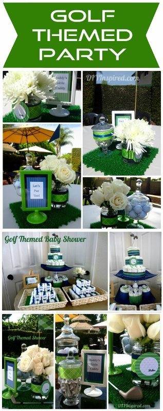 Golf Themed Retirement Party Ideas
 Golf Themed Baby Shower DIY Inspired