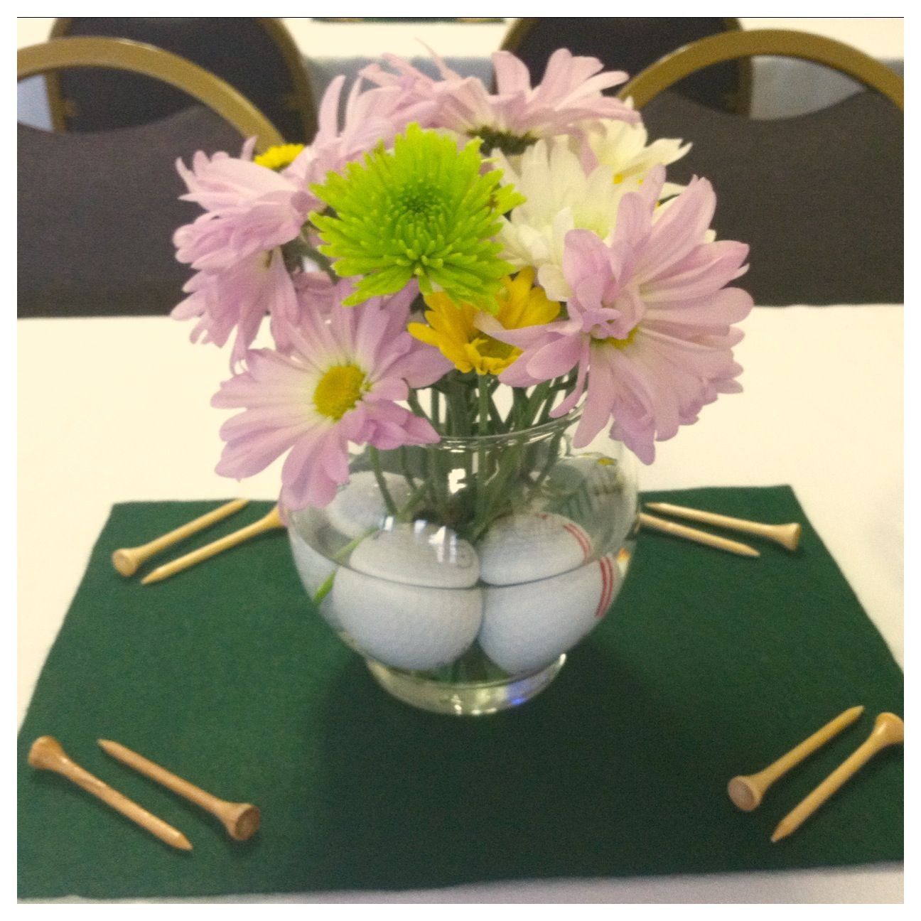 Golf Themed Retirement Party Ideas
 Golf themed centerpieces for my father in law s retirement
