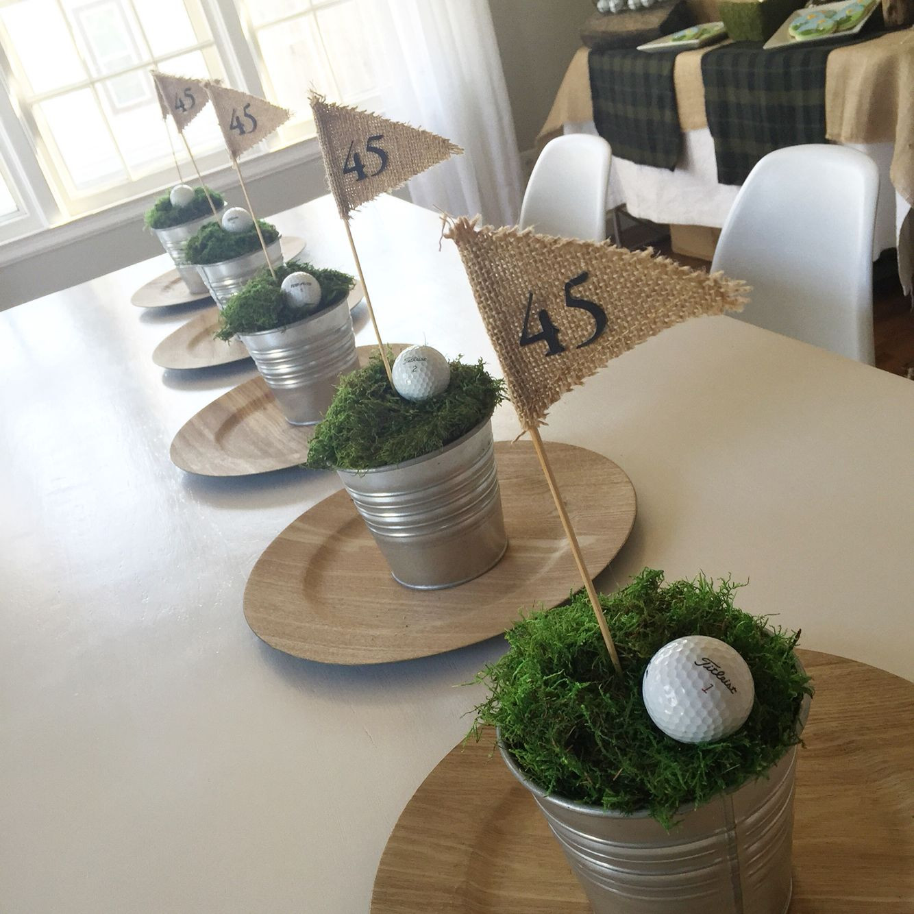 Golf Themed Retirement Party Ideas
 Golf centerpieces More … in 2019