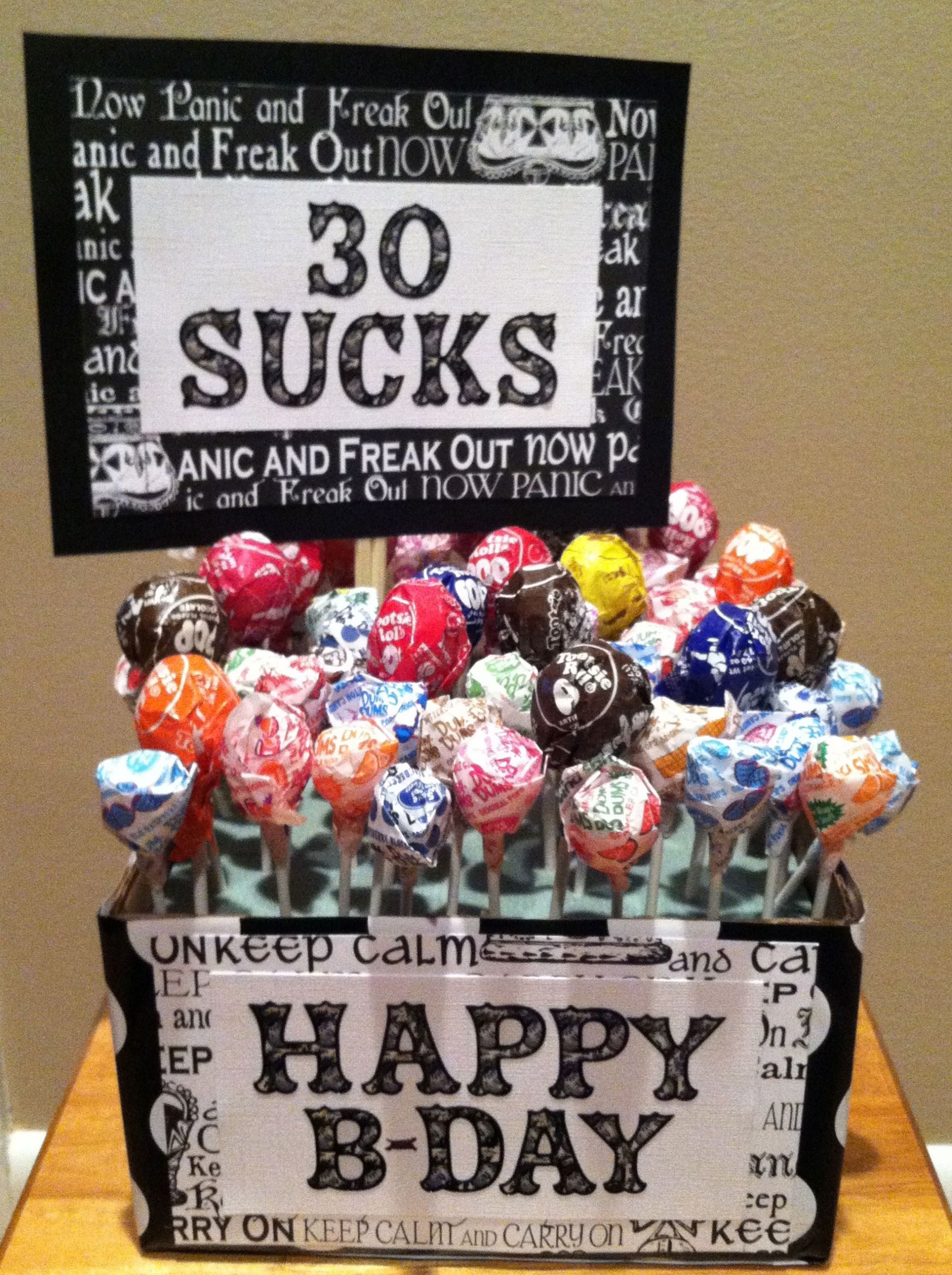 Good 30th Birthday Gifts
 30th Birthday Idea Gifts To Give