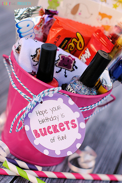 Good Birthday Gifts For Best Friends
 "Buckets of Fun" Birthday Gift Idea Crazy Little Projects