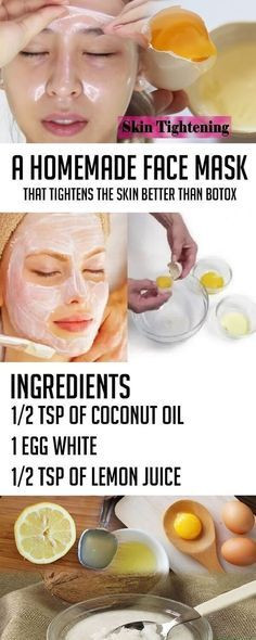 Good Face Masks DIY
 A Homemade Face Mask That Tightens The Skin Better Than