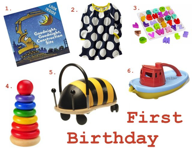 Good First Birthday Gifts
 Gift Guide First Birthday Gift Ideas Becca Garber