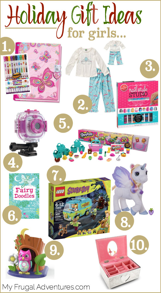 Good Gift Ideas For 10 Year Old Girls
 Holiday Gift Guide for Little Girls Age 5 10 My Frugal