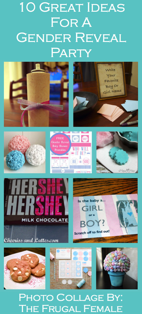 Good Ideas For Gender Reveal Party
 10 Great Gender Reveal Party Ideas The Frugal Female