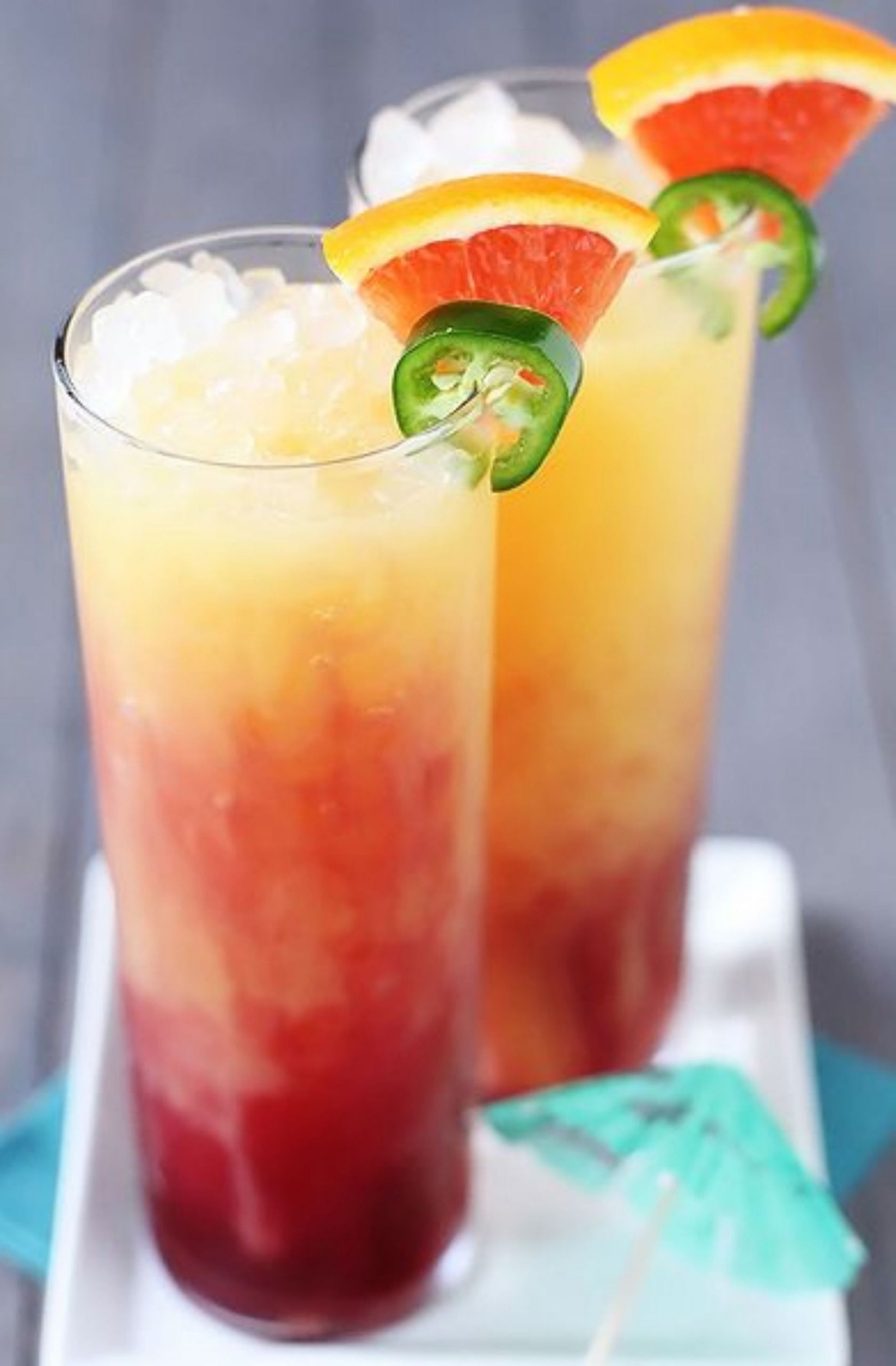 Good Tequila Drinks
 Spicy Tequila Sunrise Recipe