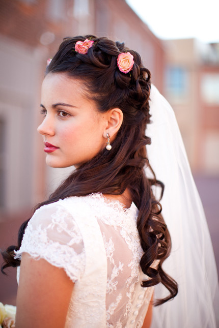 Gothic Wedding Hairstyles
 Victorian Bridal Inspiration Hair Makeup & Design