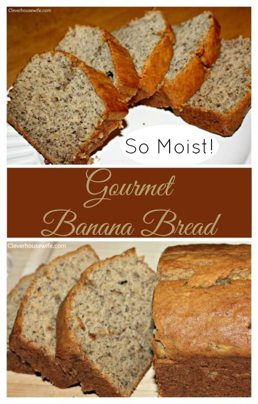 Gourmet Bread Recipes
 Gourmet Banana Bread Recipe Real Mommy Stuff