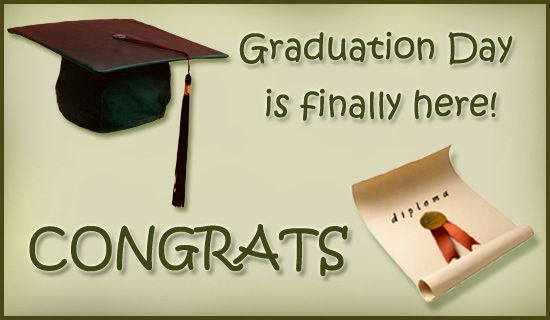 Graduation Congratulations Quotes For Friends
 Free CONGRATS eCard eMail Free Personalized Graduation