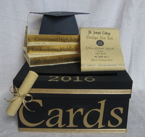 Graduation Gift Card Box Ideas
 Graduation Card Party Box 2016 Graduation by