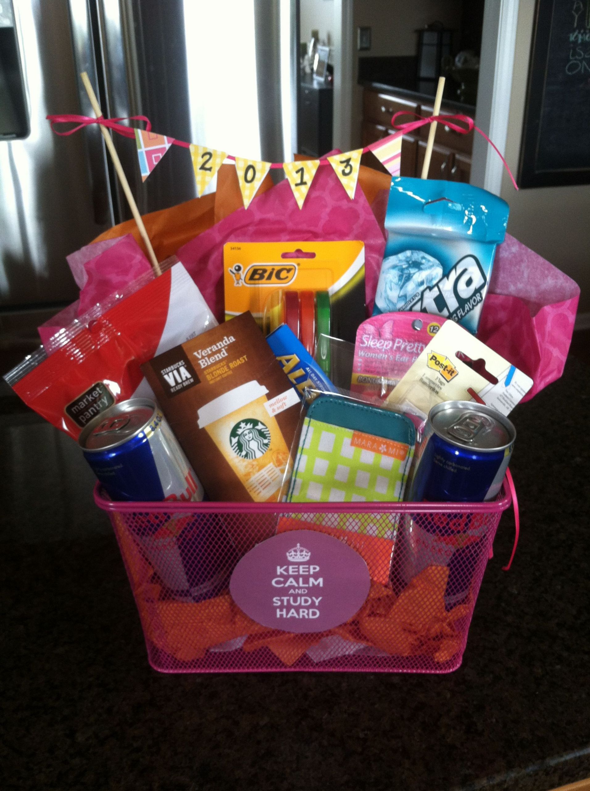 Graduation Gift Ideas College Students
 Graduation t basket What all students need