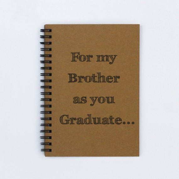 Graduation Gift Ideas For Brother
 Graduation t for brother For my by FlamingoRoadJournals