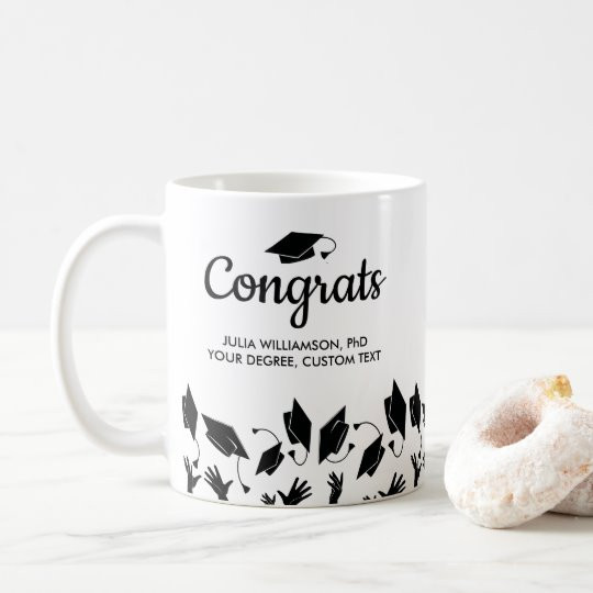 Graduation Gift Ideas For Doctorate Degree
 PhD Doctorate Degree Graduation Gift Congrats Grad Coffee