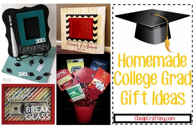 Graduation Gift Ideas For Medical Students
 Cheap Homemade Gifts for College Grad