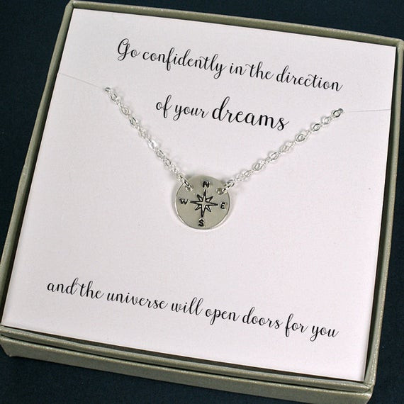 Graduation Jewelry Gift Ideas For Her
 Items similar to Graduation Gift pass Necklace High
